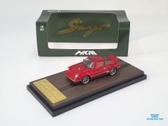 Xe Mô Hình Porsche 964 Singer DLS 1:64 HKM (Đỏ)