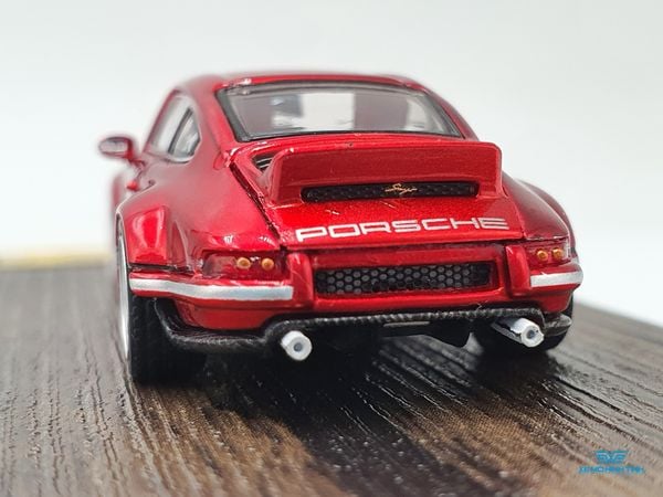 Xe Mô Hình Porsche 964 Singer DLS 1:64 HKM (Đỏ)