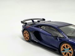 Xe Mô Hình Lamborghini Aventador SVJ - Viola Aletheia 1:64 MiniGT( Xanh Đậm)