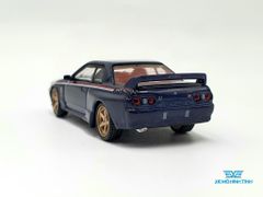 Xe Mô Hình Nissan Skyline GT-R (R32) Nismo S-Tune Dark Blue 1:64 MiniGT( Xanh Đậm)