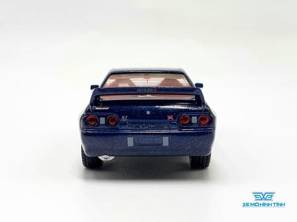 Xe Mô Hình Nissan Skyline GT-R (R32) Nismo S-Tune Dark Blue 1:64 MiniGT( Xanh Đậm)