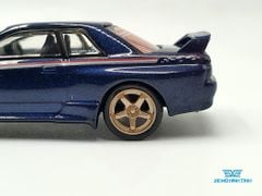 Xe Mô Hình Nissan Skyline GT-R (R32) Nismo S-Tune Dark Blue 1:64 MiniGT( Xanh Đậm)