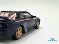 Xe Mô Hình Nissan Skyline GT-R (R32) Nismo S-Tune Dark Blue 1:64 MiniGT( Xanh Đậm)