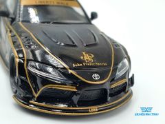 Xe Mô Hình LB*WORKS Toyota GR Supra JPS RHD 1:64 MiniGT( Đen )