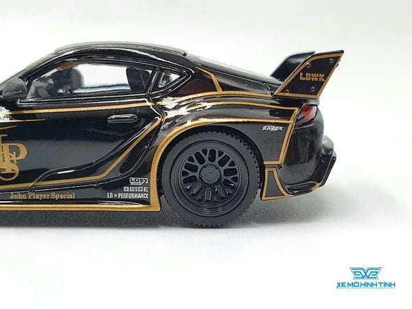 Xe Mô Hình LB*WORKS Toyota GR Supra JPS RHD 1:64 MiniGT( Đen )