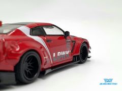 Xe Mô Hình LB Works Nissan GT-R R35 Type 2 Rear Wing Ver 3 Red Livery 2 RHD 1:64 MiniGT (Đỏ)