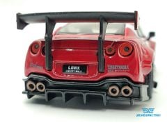 Xe Mô Hình LB Works Nissan GT-R R35 Type 2 Rear Wing Ver 3 Red Livery 2 RHD 1:64 MiniGT (Đỏ)