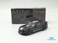 Xe Mô Hình Ford Mustang Shelby GT500 Shadow Black 1:64 MiniGT (Đen)