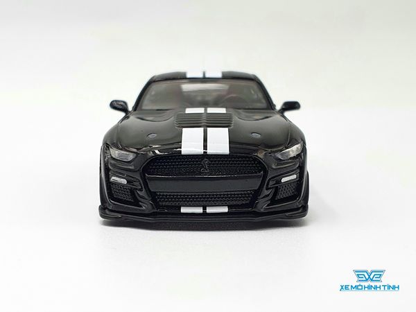 Xe Mô Hình Ford Mustang Shelby GT500 Shadow Black 1:64 MiniGT (Đen)