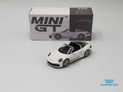 Xe Mô Hình Porsche 911 Targa 4S 1:64 MiniGT (Trắng)