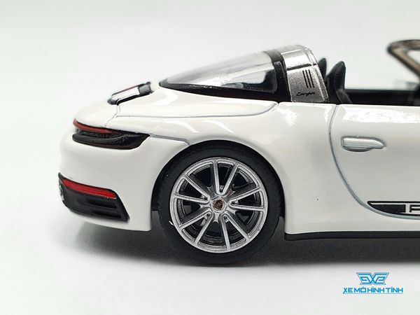 Xe Mô Hình Porsche 911 Targa 4S 1:64 MiniGT (Trắng)