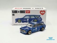 Xe Mô Hình Datsun Kaido 510 Wagon 1:64 Kaido House / MiniGT (Xanh Dương)