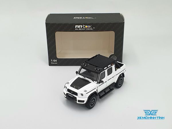 Xe Mô Hình Brabus G 800 Adventure XLP - 2020 Designo Night 1:64 Almost Real (Trắng)