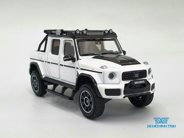 Xe Mô Hình Brabus G 800 Adventure XLP - 2020 Designo Night 1:64 Almost Real (Trắng)