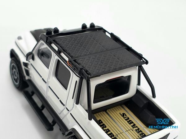 Xe Mô Hình Brabus G 800 Adventure XLP - 2020 Designo Night 1:64 Almost Real (Trắng)