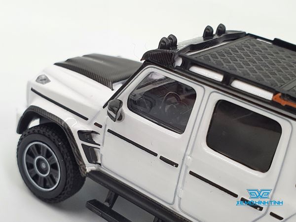 Xe Mô Hình Brabus G 800 Adventure XLP - 2020 Designo Night 1:64 Almost Real (Trắng)