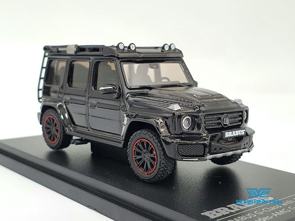 Xe Mô Hình Brabus G-Class With Adventure Package Mercedes - AMG G 63 - 2020 1:64 Almost Real (Đen)