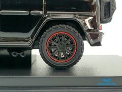 Xe Mô Hình Brabus G-Class With Adventure Package Mercedes - AMG G 63 - 2020 1:64 Almost Real (Đen)