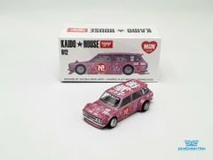 Xe Mô Hình Datsun Kaido 510 Wagon Hanami V1 1:64 Kaido House / MiniGT (Hồng)