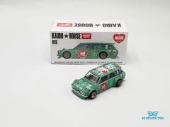 Xe Mô Hình Datsun Kaido 510 Wagon Hanami V2 1:64 Kaido House / MiniGT (Xanh Lá)