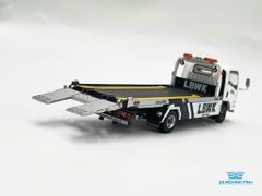 Xe Mô Hình Isuzu N-Series Vehicle Transporter LBWK White RHD 1:64 MiniGT( Trắng )