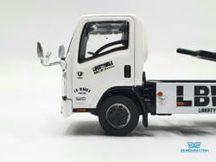 Xe Mô Hình Isuzu N-Series Vehicle Transporter LBWK White RHD 1:64 MiniGT( Trắng )