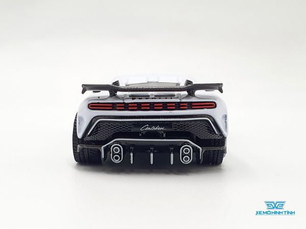 Xe Mô Hình Bugatti Centodieci White LHD 1:64 MiniGT( Trắng )