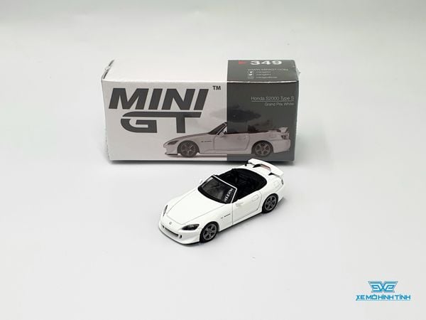 Xe Mô Hình Honda S2000 (AP2) Type S Grand Prix White RHD 1:64 MiniGT( Trắng )