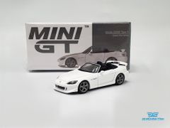 Xe Mô Hình Honda S2000 (AP2) Type S Grand Prix White RHD 1:64 MiniGT( Trắng )