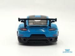 Xe Mô Hình Porsche 911 GT2 RS Weissach Package Miami Blu LHD 1:64 MiniGT( Xanh )