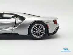 Xe Mô Hình Ford GT Ingot Silver LHD 1:64 MiniGT( Bạc )