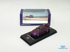 Xe Mô Hình Nissan Skyline GT-R (R34) Midnight Purple II 1:64 Inno Models (Tím Biến Màu )