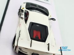 Xe Mô Hình Ferrari 458 LB*Works 1:64 JEC (Trắng)