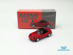 Xe Mô Hình Eunos Roadster Classic Red Headlight Up/Soft Top RHD 1:64 MiniGT( Đỏ )