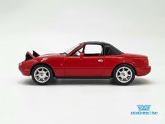 Xe Mô Hình Eunos Roadster Classic Red Headlight Up/Soft Top RHD 1:64 MiniGT( Đỏ )