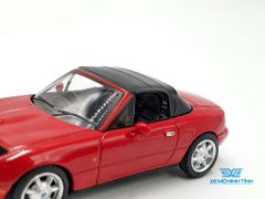 Xe Mô Hình Eunos Roadster Classic Red Headlight Up/Soft Top RHD 1:64 MiniGT( Đỏ )