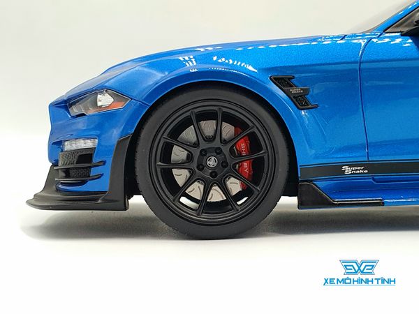 Xe Mô Hình Ford Shelb. Stang Super Snake Speedster Bule 1:18 GTSpirit (Xanh)