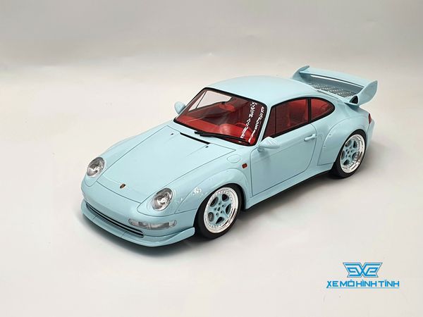 Xe Mô Hình Porsche 993 GT Coppa Florio 1:18 GTSpirit (Xanh Min)