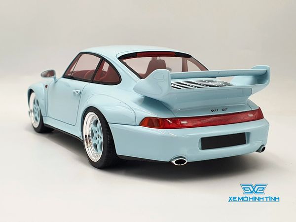 Xe Mô Hình Porsche 993 GT Coppa Florio 1:18 GTSpirit (Xanh Min)