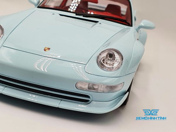 Xe Mô Hình Porsche 993 GT Coppa Florio 1:18 GTSpirit (Xanh Min)