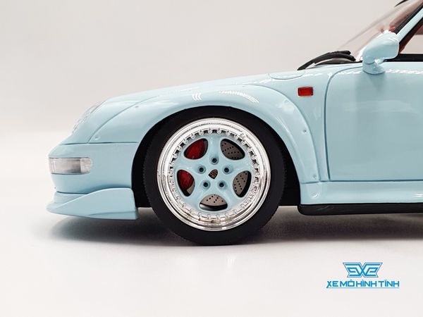 Xe Mô Hình Porsche 993 GT Coppa Florio 1:18 GTSpirit (Xanh Min)