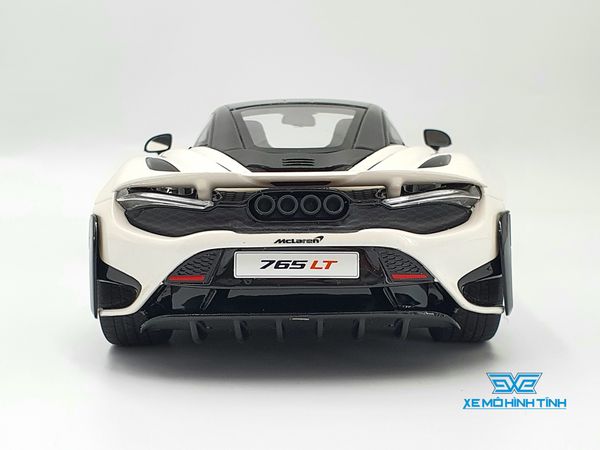 D: Mclaren 765 LT-Silica White - 2020 1/18 GTSpirit