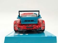 Xe Mô Hình Porsche RWB 964 Mr.Men Little Miss Mr.Strong 1:64 Tarmac Works ( Đỏ )