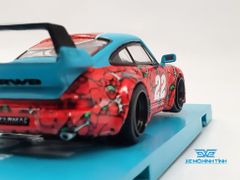 Xe Mô Hình Porsche RWB 964 Mr.Men Little Miss Mr.Strong 1:64 Tarmac Works ( Đỏ )