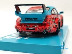 Xe Mô Hình Porsche RWB 964 Mr.Men Little Miss Mr.Strong 1:64 Tarmac Works ( Đỏ )