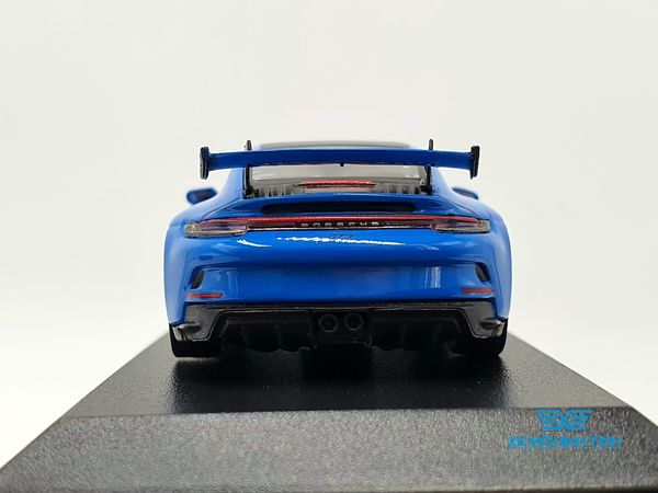 Xe Mô Hình Porsche 911 (992) GT3 Shark Blue 1:64 Minichamps ( Xanh )