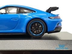 Xe Mô Hình Porsche 911 (992) GT3 Shark Blue 1:64 Minichamps ( Xanh )