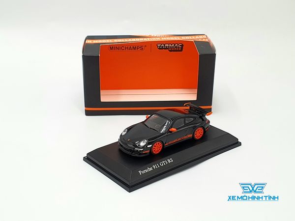 Xe Mô Hình Porsche 911 GT3 RS 2006 1:64 Minichamps ( Đen )