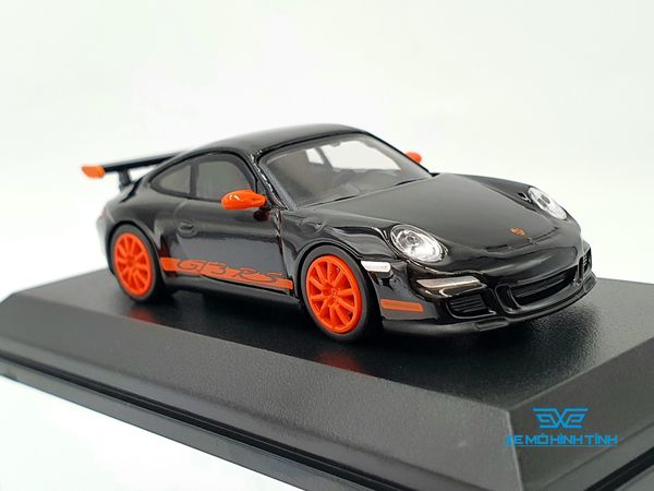 Xe Mô Hình Porsche 911 GT3 RS 2006 1:64 Minichamps ( Đen )