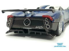 Xe Mô Hình Pagani Zonda HP Barchetta Blue Tricolore LHD 1:64 Mini GT ( Xanh Đậm)